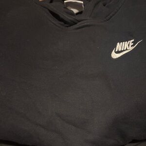 Nike Charcoal Sweatshirt with White Logo